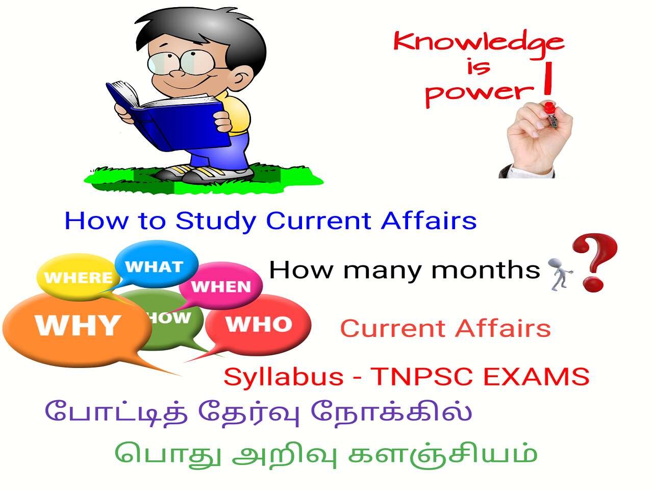 HOW TO STUDY TNPSC CURRENT AFFAIRS THITTAM.IN